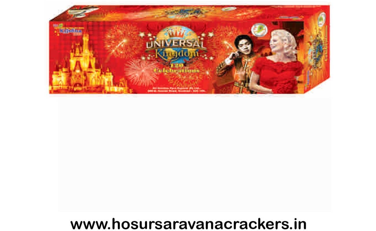 120 shots Universal Kingdom shots - buy online at Hosurcrackers, Hosur