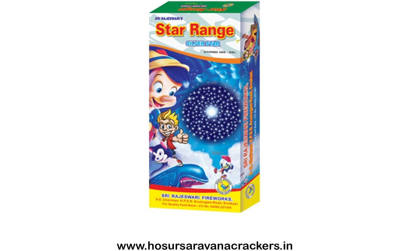 2.5″ Silver Star (2pcs) Comets - buy online at Hosurcrackers, Hosur