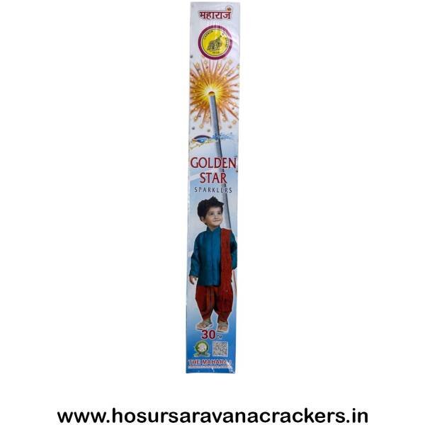 30cm Golden Star Sparklers - buy online at Hosurcrackers, Hosur