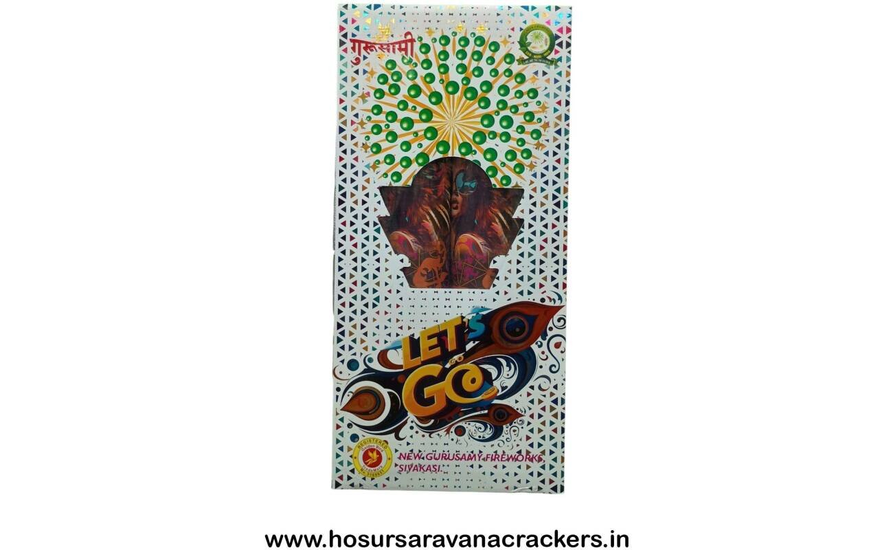 4″ Gurusamy (2pcs)(5 Variants) Comets - buy online at Hosurcrackers, Hosur