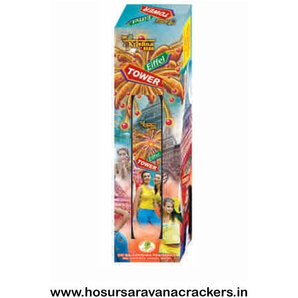 3.5″ Eiffel Tower Comets - buy online at Hosurcrackers, Hosur