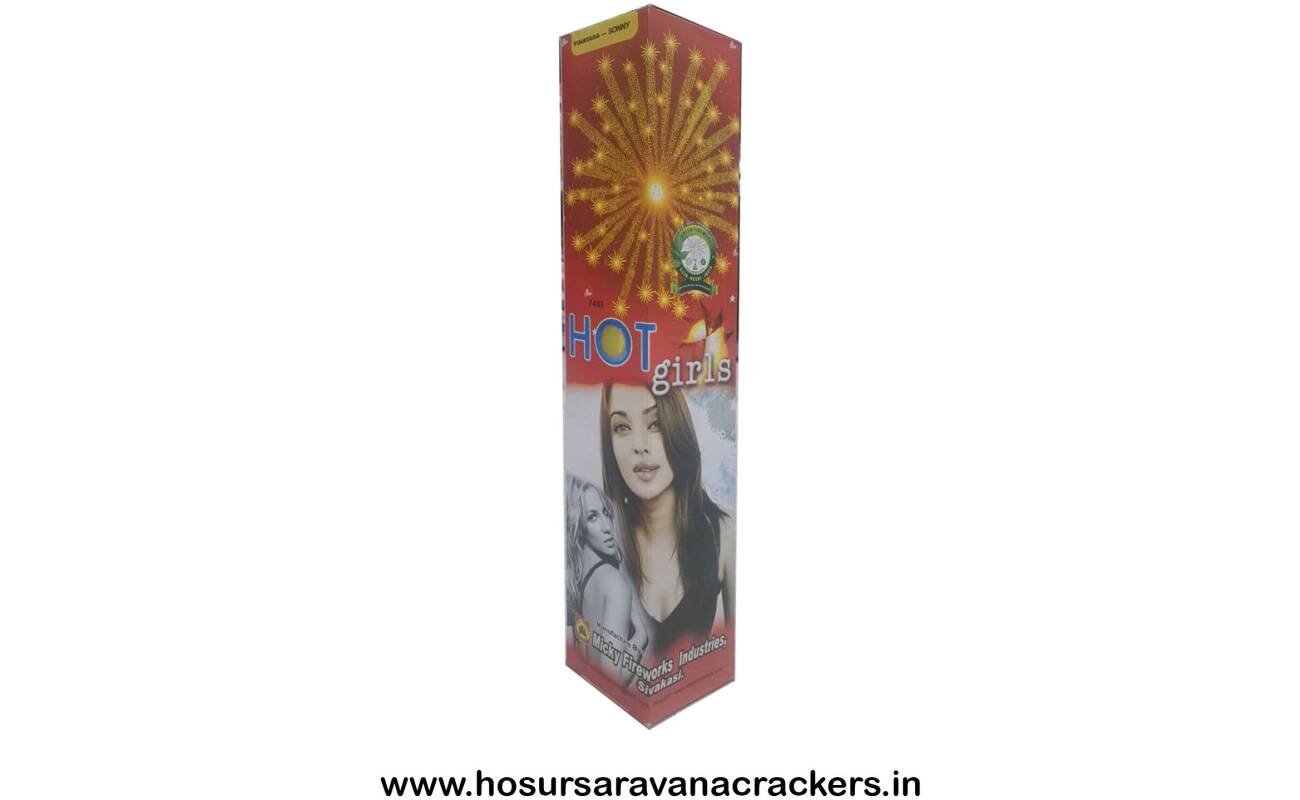 4″ Hot Girls Comets - buy online at Hosurcrackers, Hosur
