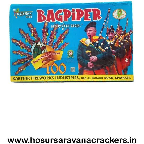 Bagpiper-100 Whistling Series - buy online at Hosurcrackers, Hosur