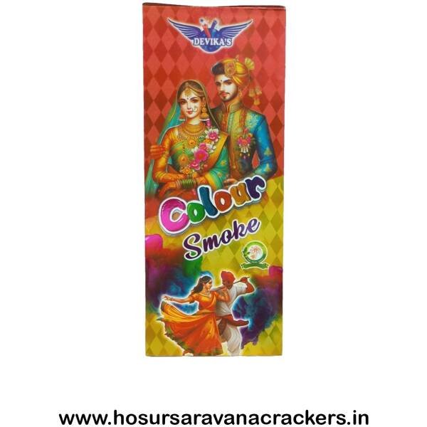 Color Smoke 3pcs Confetti - buy online at Hosurcrackers, Hosur