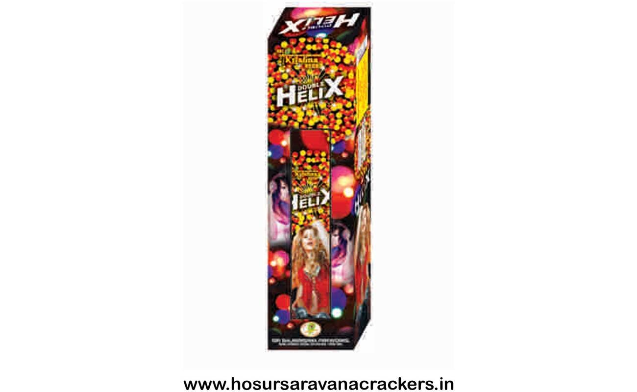 3.5″ Double Helix Comets - buy online at Hosurcrackers, Hosur