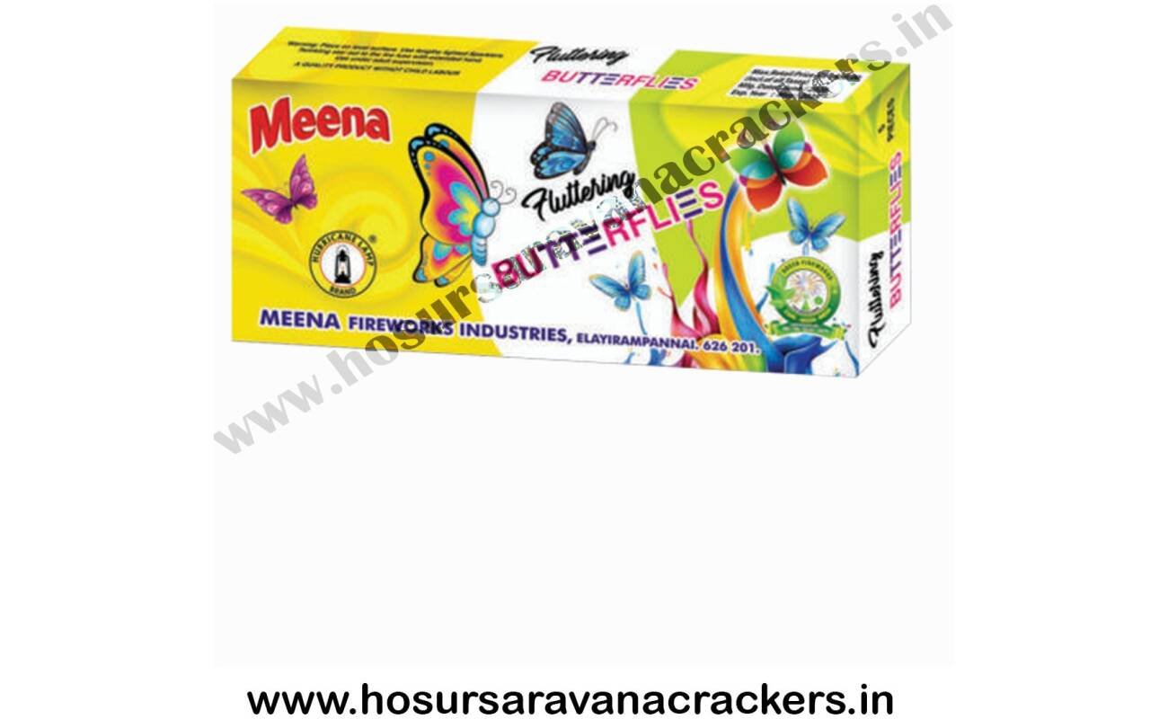 Flittering Butterfles (5 Pcs) Fancy Crackers - buy online at Hosurcrackers, Hosur
