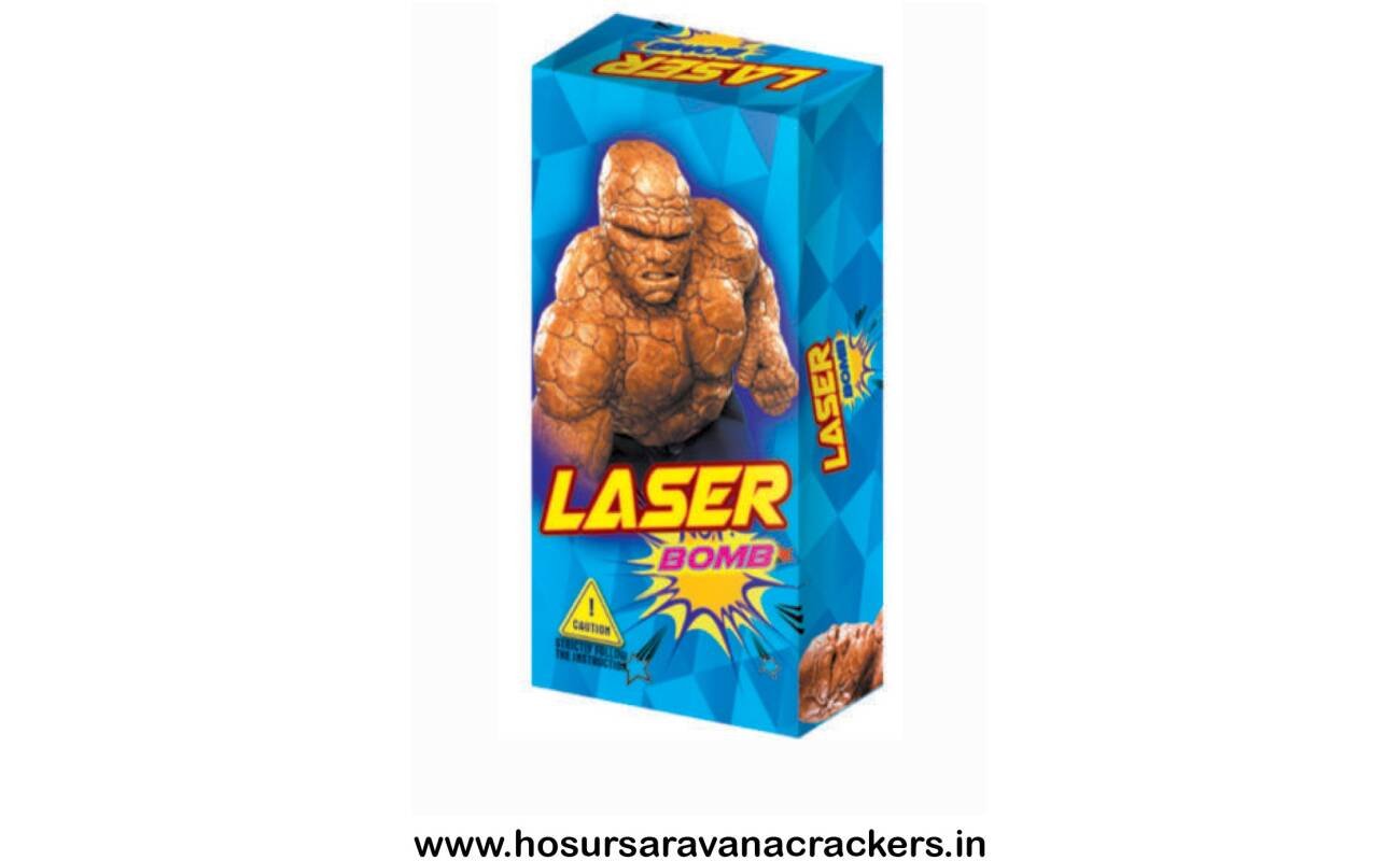 Laser Bomb Atom Bomb - buy online at Hosurcrackers, Hosur