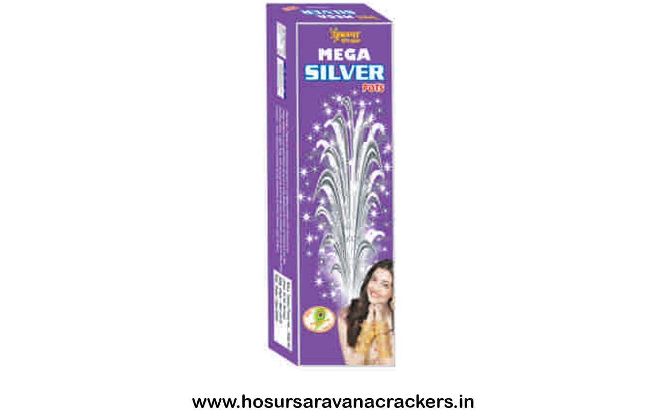 MEGA SILVER POTS (Sri krishna fireworks) Flower pots - buy online at Hosurcrackers, Hosur