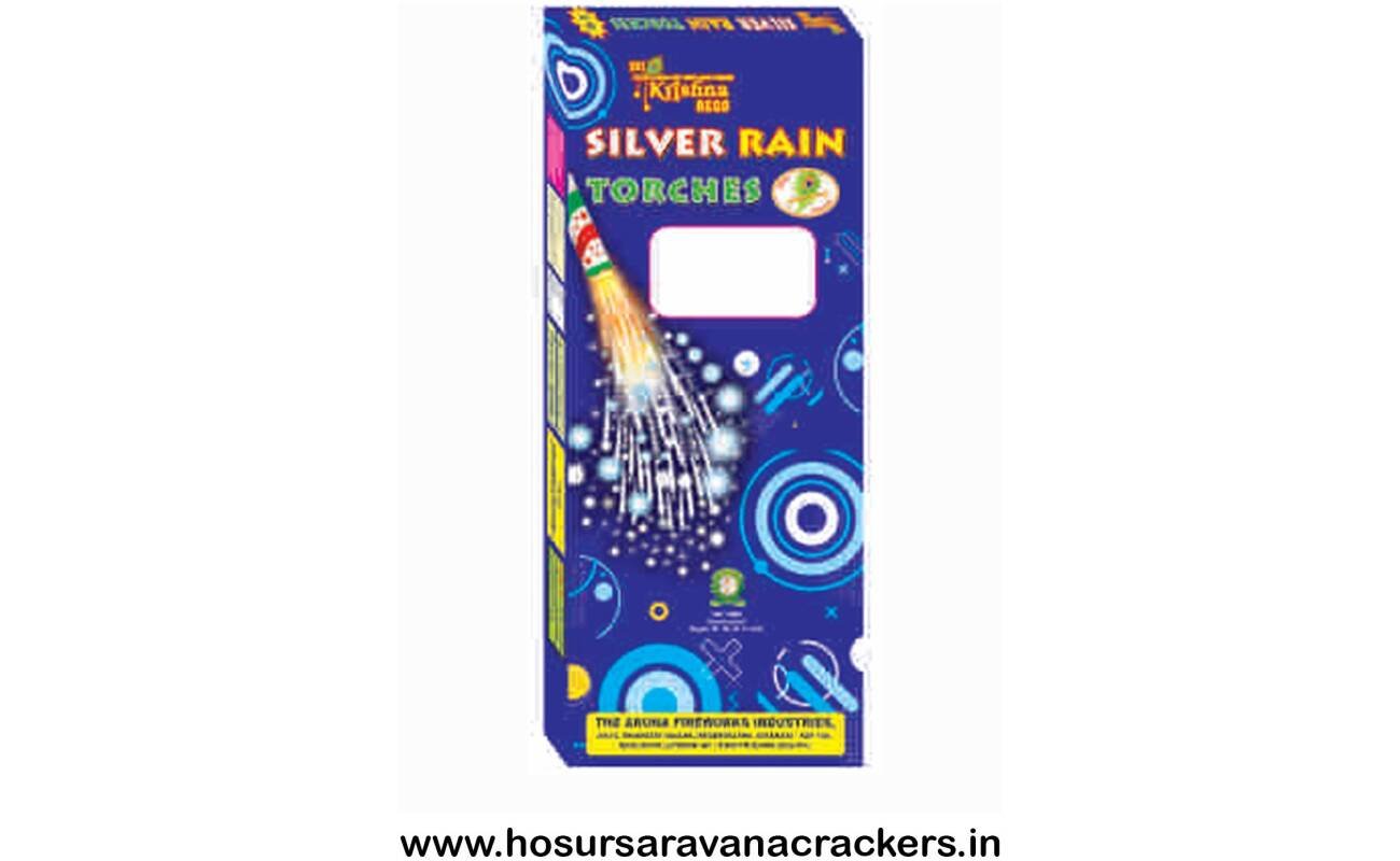 Silver Rain Torches Novel fireworks - buy online at Hosurcrackers, Hosur