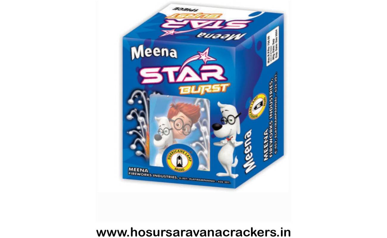 Star Burst Fancy Crackers - buy online at Hosurcrackers, Hosur