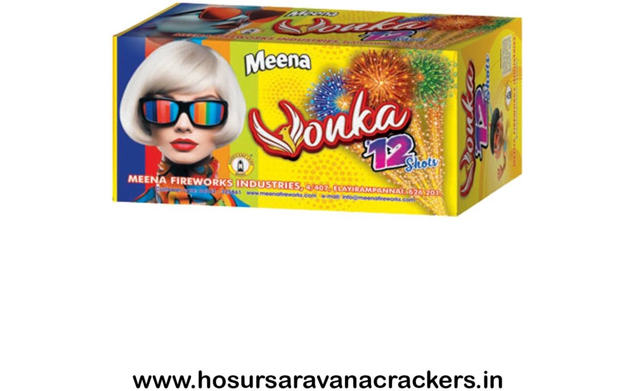 Vonka -12 shots - buy online at Hosurcrackers, Hosur
