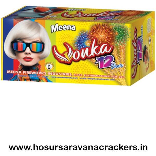 Vonka -12 shots - buy online at Hosurcrackers, Hosur