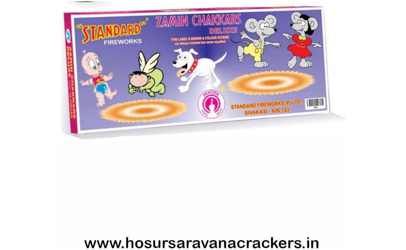 Zamin Chakkar Deluxe Chakkars - buy online at Hosurcrackers, Hosur